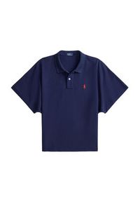 Polo Ralph Lauren Polo 211A96270002 Granatowy Relaxed Fit. Typ kołnierza: polo. Kolor: niebieski. Materiał: bawełna #2