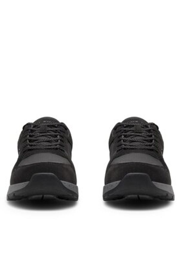 Lanetti Sneakersy MP07-01543-05B Czarny. Kolor: czarny. Materiał: syntetyk