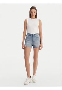 Calvin Klein Jeans Jeansy LV047F717G Biały Straight Fit. Kolor: biały #3