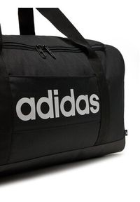 Adidas - adidas Torba Linear Duffel Medium JD9555 Czarny. Kolor: czarny. Materiał: materiał #2