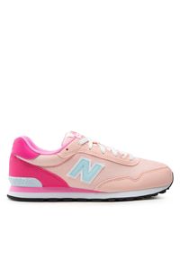 New Balance Sneakersy GC515SK Różowy. Kolor: różowy. Materiał: materiał #1