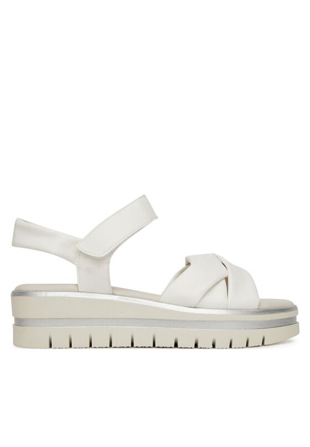 Clara Barson Sandały WS2510-03 Biały. Kolor: biały. Materiał: syntetyk, materiał