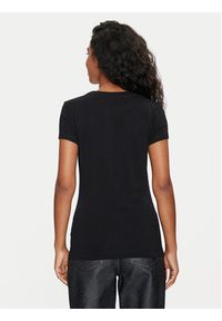 Guess T-Shirt W4GI14 J1314 Czarny Slim Fit. Kolor: czarny. Materiał: bawełna #3