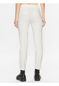 Pinko Spodnie materiałowe Bello Pantalone 1000155 A15M Biały Regular Fit. Kolor: biały. Materiał: materiał, wiskoza