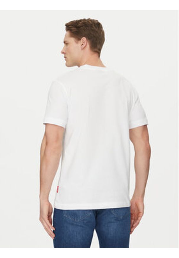 JOOP! Jeans T-Shirt 30045503 Biały Modern Fit. Kolor: biały. Materiał: bawełna