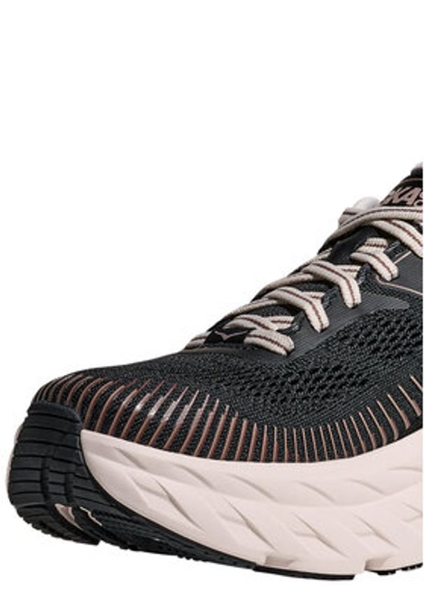 HOKA - Hoka Buty do biegania Bondi 7 1110519 Czarny. Kolor: czarny. Materiał: materiał