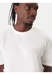 C.P. Company T-Shirt 20CMTS086A005100W Écru Regular Fit. Materiał: bawełna #4