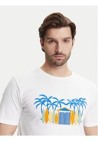 YSABEL MORA T-Shirt 90514 Biały Regular Fit. Kolor: biały. Materiał: bawełna #5