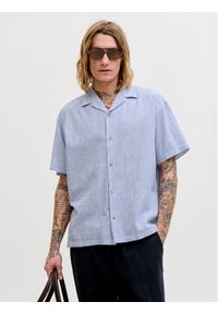 Jack & Jones Koszula Summer 12289191 Niebieski Relaxed Fit. Kolor: niebieski. Materiał: bawełna #1