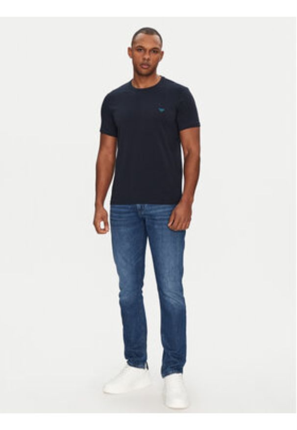 Emporio Armani Underwear Komplet t-shirtów EM000391 AF10776 MB143 Granatowy Regular Fit. Kolor: niebieski. Materiał: bawełna