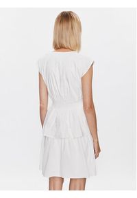 DKNY Sukienka codzienna DD3B0501 Biały Regular Fit. Okazja: na co dzień. Kolor: biały. Materiał: bawełna. Typ sukienki: proste. Styl: casual #5