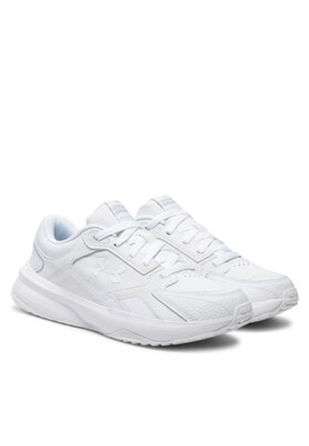 Under Armour Sneakersy Ua Edge Lthr 3028375-100 Biały. Kolor: biały. Materiał: skóra