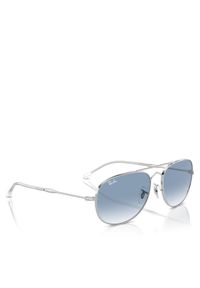 Ray-Ban Okulary przeciwsłoneczne Bain Bridge 0RB3735 003/3F Srebrny. Kolor: srebrny