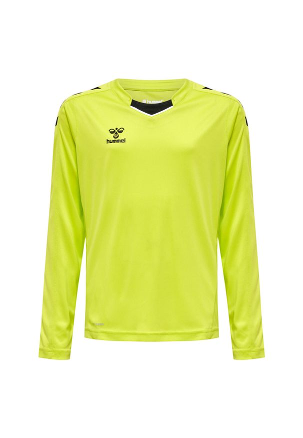 Koszulka dziecięca Hummel hmlCore. Kolor: zielony, wielokolorowy, żółty. Materiał: materiał. Sport: fitness, piłka ręczna