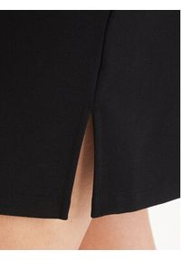 Calvin Klein Jeans Sukienka codzienna Interlock Mock LV047F260G Czarny Slim Fit. Okazja: na co dzień. Kolor: czarny. Materiał: syntetyk. Typ sukienki: proste. Styl: casual #3