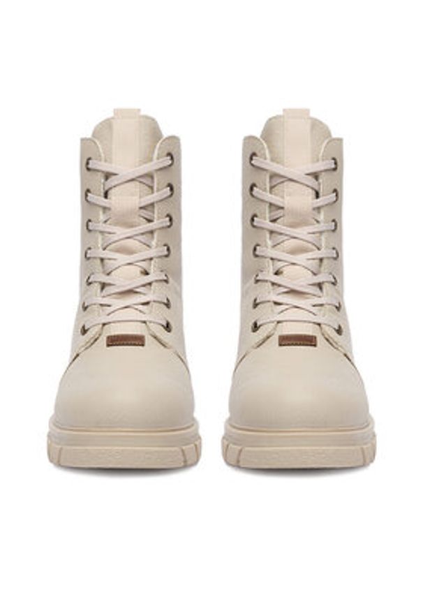 Rieker Trzewiki CEO-Z9116-60 Beżowy. Kolor: beżowy. Materiał: skóra