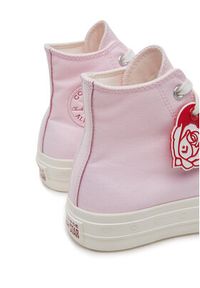 Converse Trampki Chuck Taylor All Star Lift Platform Hearts A13652C Różowy. Kolor: różowy. Materiał: materiał. Obcas: na platformie #6