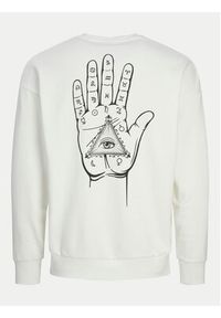 Jack & Jones Bluza Mystic 12257735 Biały Relaxed Fit. Kolor: biały. Materiał: bawełna, syntetyk #5