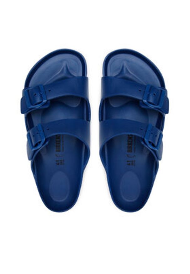 Birkenstock Klapki Arizona Eva 1019051 Granatowy. Kolor: niebieski. Materiał: syntetyk