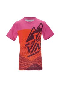 Koszulka dla dzieci Silvini Enduro Denni. Kolor: różowy, wielokolorowy, pomarańczowy #1