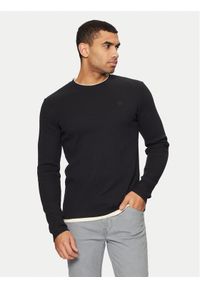 INDICODE Longsleeve Sigfinn 45-673 Czarny Regular Fit. Kolor: czarny. Materiał: bawełna, syntetyk. Długość rękawa: długi rękaw #1