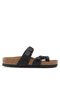 Birkenstock Japonki Mayari 0071791 Czarny. Kolor: czarny. Materiał: skóra