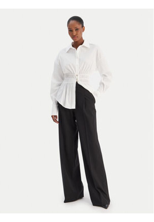 JOOP! Spodnie materiałowe 58 JW241P166 30040252 Czarny Relaxed Fit. Kolor: czarny. Materiał: syntetyk