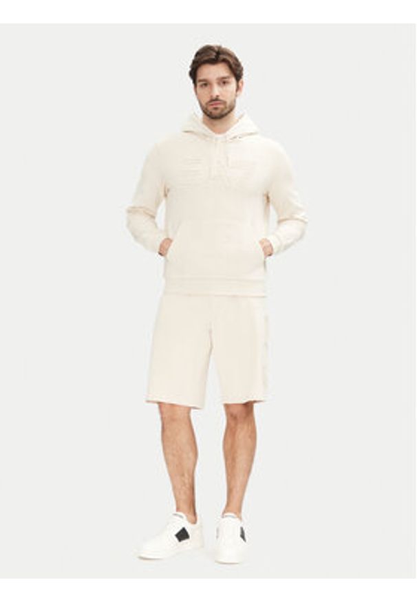 EA7 Emporio Armani Bluza 7M000152 AF10432 U1079 Écru Regular Fit. Materiał: bawełna