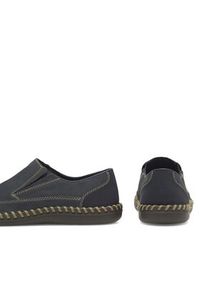 Rieker Półbuty B2454-14 Granatowy. Kolor: niebieski. Materiał: nubuk, skóra #5