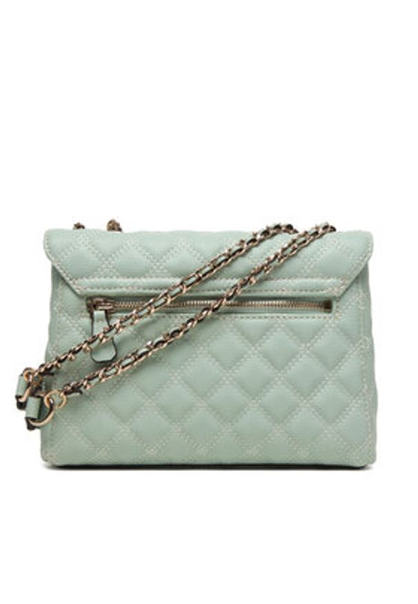 Guess Torebka Giully II HWBQ96 73200 Błękitny. Kolor: niebieski. Materiał: skórzane