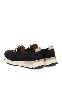 Rieker Półbuty 58944-00 Czarny. Kolor: czarny. Materiał: materiał #7