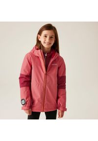 Regatta - Kurtka turystyczna dziecięca Beamz IV wodoodporna. Kolor: pomarańczowy #1