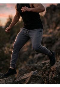 Sinsay - Spodnie tapered fit - szary. Kolor: szary #1