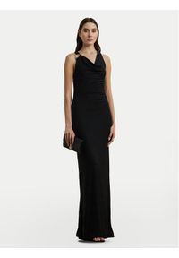 Lauren Ralph Lauren - LAUREN RALPH LAUREN Sukienka wieczorowa 253971057001 Czarny Slim Fit. Kolor: czarny. Materiał: syntetyk. Styl: wizytowy