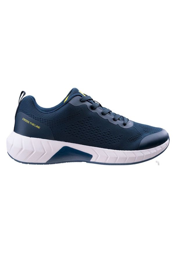 Buty męskie IQ Jarger - niebieskie, Rozmiar buta 45. Okazja: na co dzień. Kolor: niebieski. Materiał: guma. Szerokość cholewki: normalna. Sport: turystyka piesza, fitness