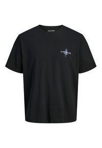 Jack & Jones T-Shirt Corals Tee 12288345 Czarny Regular Fit. Kolor: czarny. Materiał: bawełna #5