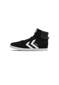 Buty sportowe męskie Hummel Slimmer stadil. Kolor: czarny, biały, wielokolorowy. Sezon: zima, jesień. Sport: turystyka piesza