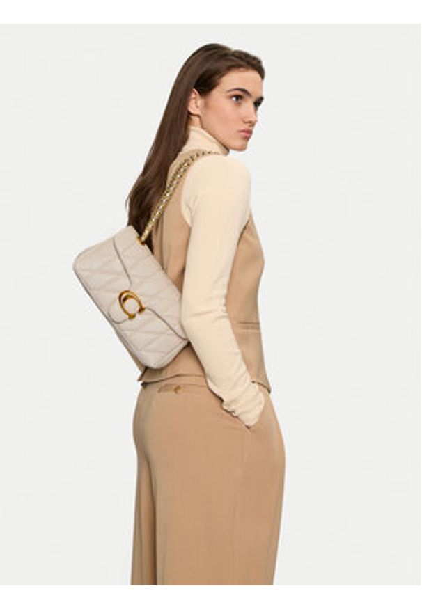 Coach Torebka Tabby Sb CP150 Écru. Materiał: skórzane