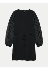 Vero Moda Sukienka koktajlowa Alva 10337473 Czarny Regular Fit. Kolor: czarny. Materiał: syntetyk. Styl: wizytowy #4