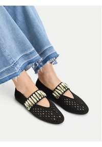 DeeZee Baleriny CEO-HY8171-1 Czarny. Kolor: czarny. Materiał: materiał #3