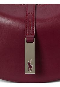 Polo Ralph Lauren Torebka 428871248016 Bordowy. Kolor: czerwony. Materiał: skórzane #5