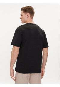 Calvin Klein T-Shirt Raised Linear Logo K10K112490 Czarny Regular Fit. Kolor: czarny. Materiał: bawełna #3