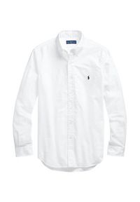 Polo Ralph Lauren Koszula Classics 710736557 Biały Slim Fit. Typ kołnierza: polo. Kolor: biały. Materiał: bawełna #4