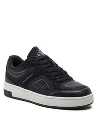 Calvin Klein Jeans Sneakersy Basket Cupsole Low Mix In Mtl YW0YW01462 Czarny. Kolor: czarny. Materiał: materiał #6