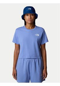 The North Face T-Shirt Simple Dome NF0A87U4 Niebieski Loose Fit. Kolor: niebieski. Materiał: bawełna, syntetyk