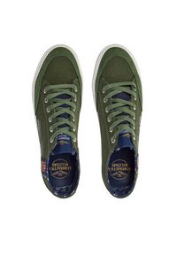 Aeronautica Militare Sneakersy 241SC280CT3336 Zielony. Kolor: zielony. Materiał: skóra #4