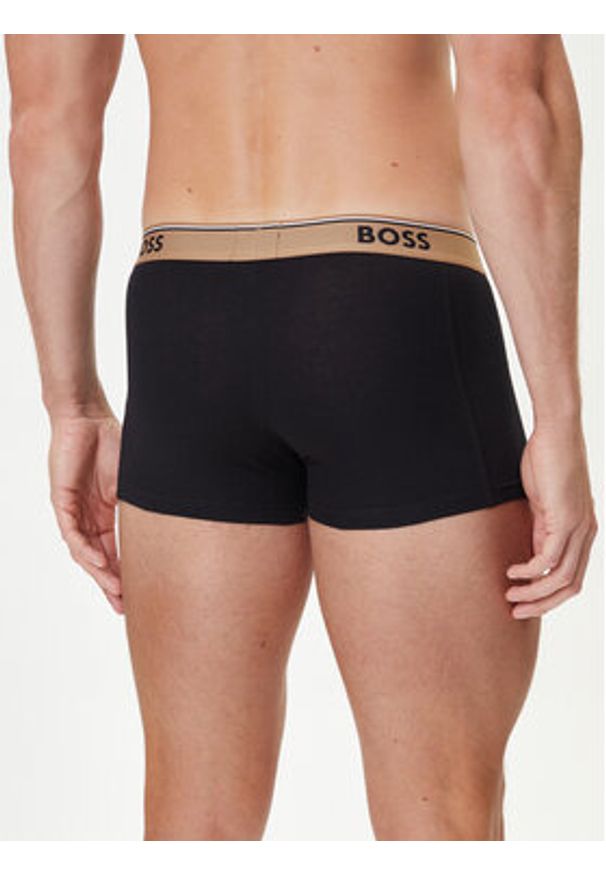 BOSS Komplet 3 par bokserek 50531701 Kolorowy. Materiał: bawełna. Wzór: kolorowy