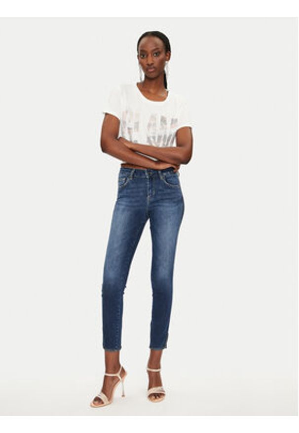Liu Jo Jeansy UF4012 D4615 Niebieski Slim Fit. Kolor: niebieski