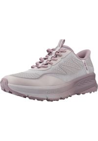 skechers - Kapcie SKECHERS SWITCH BACK Rose. Kolor: różowy. Materiał: syntetyk, tkanina. Model: Skechers Sport. Sport: turystyka piesza