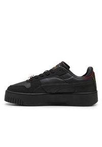 Buty do chodzenia damskie Puma Carina Street Class Act. Kolor: czarny, wielokolorowy. Materiał: materiał, syntetyk. Szerokość cholewki: normalna. Sport: turystyka piesza